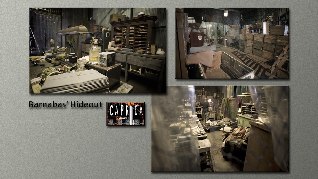 Photos of Barnabas' Hideout