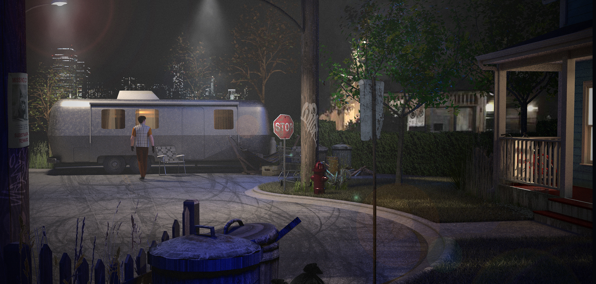 MISSY'S STREET - Concept Illustration