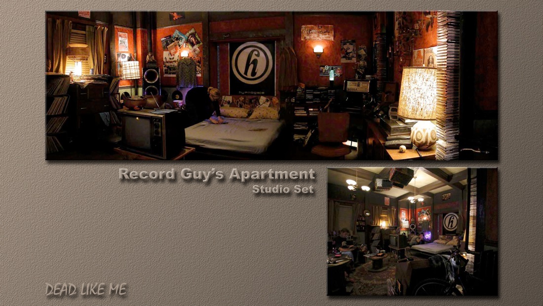 Set Photos from Record Guy's Apartment