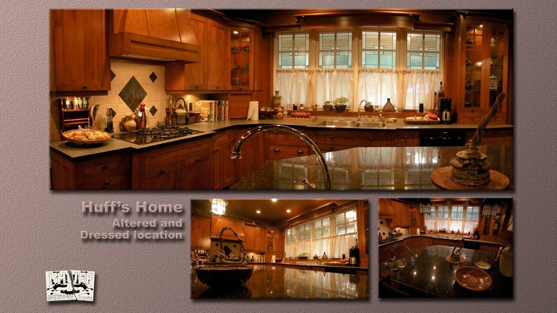 Set Photos from Huff's Home Kitchen