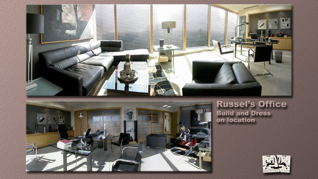 Set Photos from Russel's Office