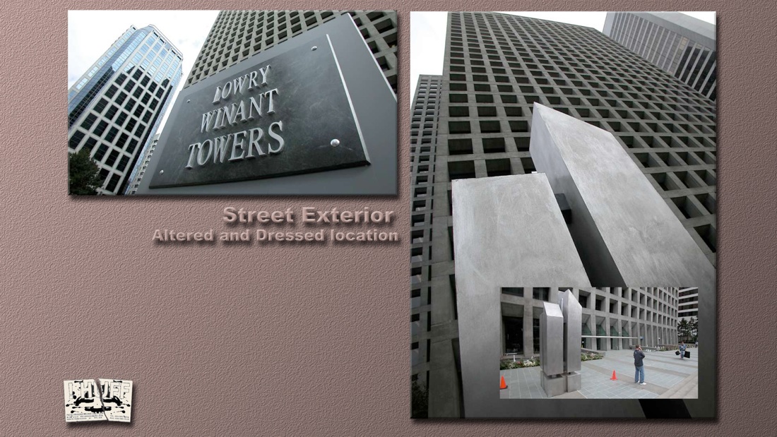 Set Photos from Lowry Winant Towers Exterior