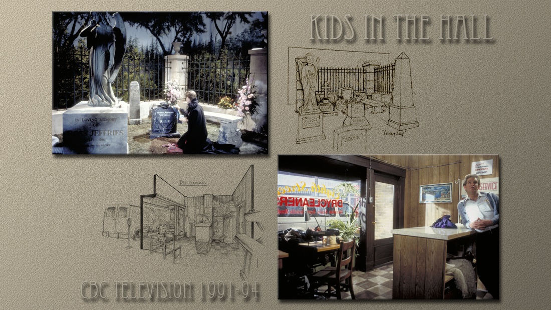Concept Illustrations and Set Photos from THE KIDS IN THE HALL