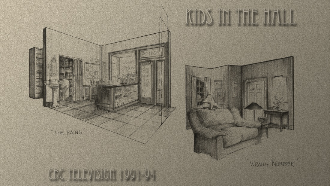 Concept Illustrations from THE KIDS IN THE HALL