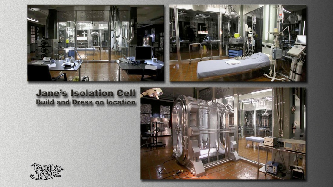 Set Photos from Jane's Isolation Cell