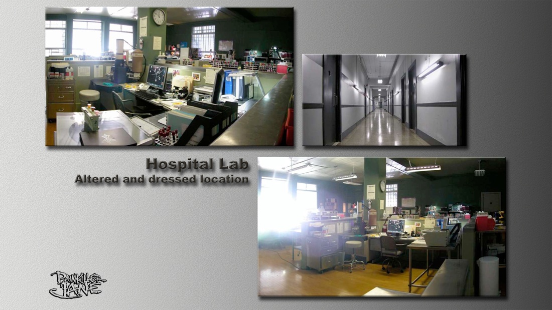 Set Photos from Hospital Lab