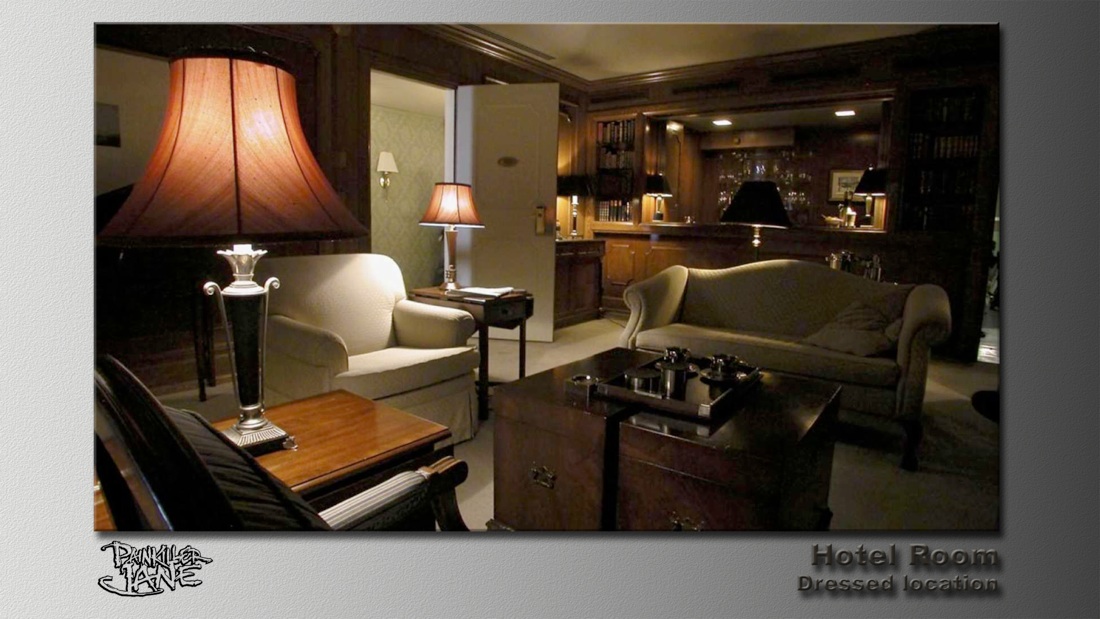 Set Photos from Hotel Room