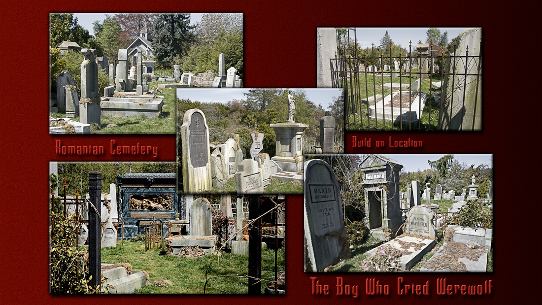 Set Photos of Romanian Cemetery