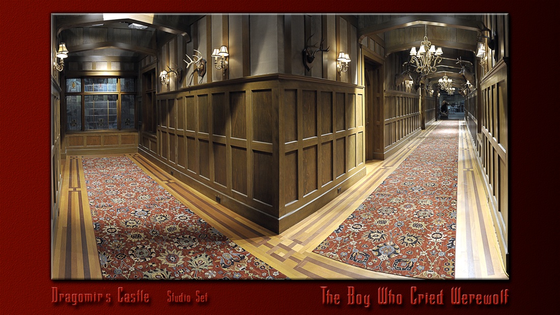 Set Photos of Dragomir's Castle Hallways