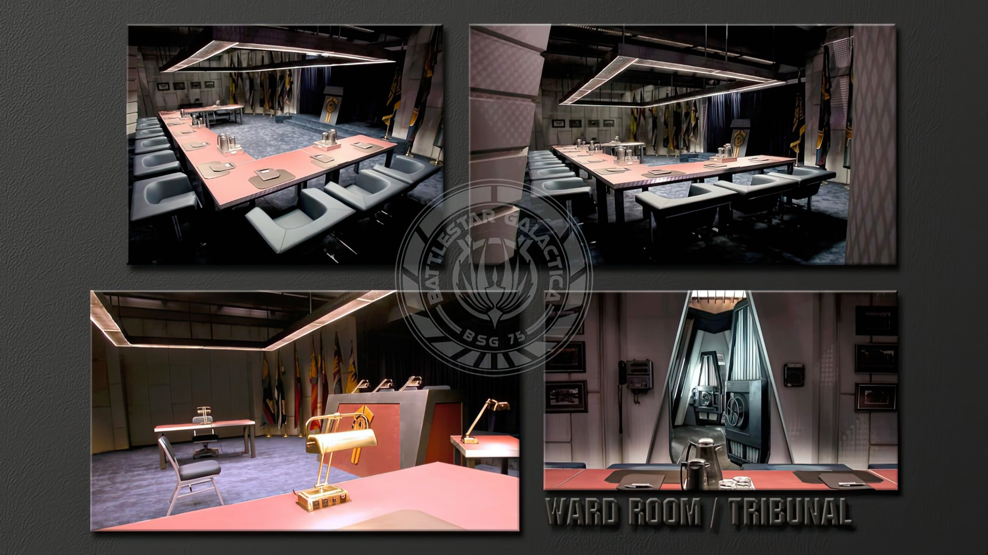 Photos of Battlestar Ward Room/Tribunal