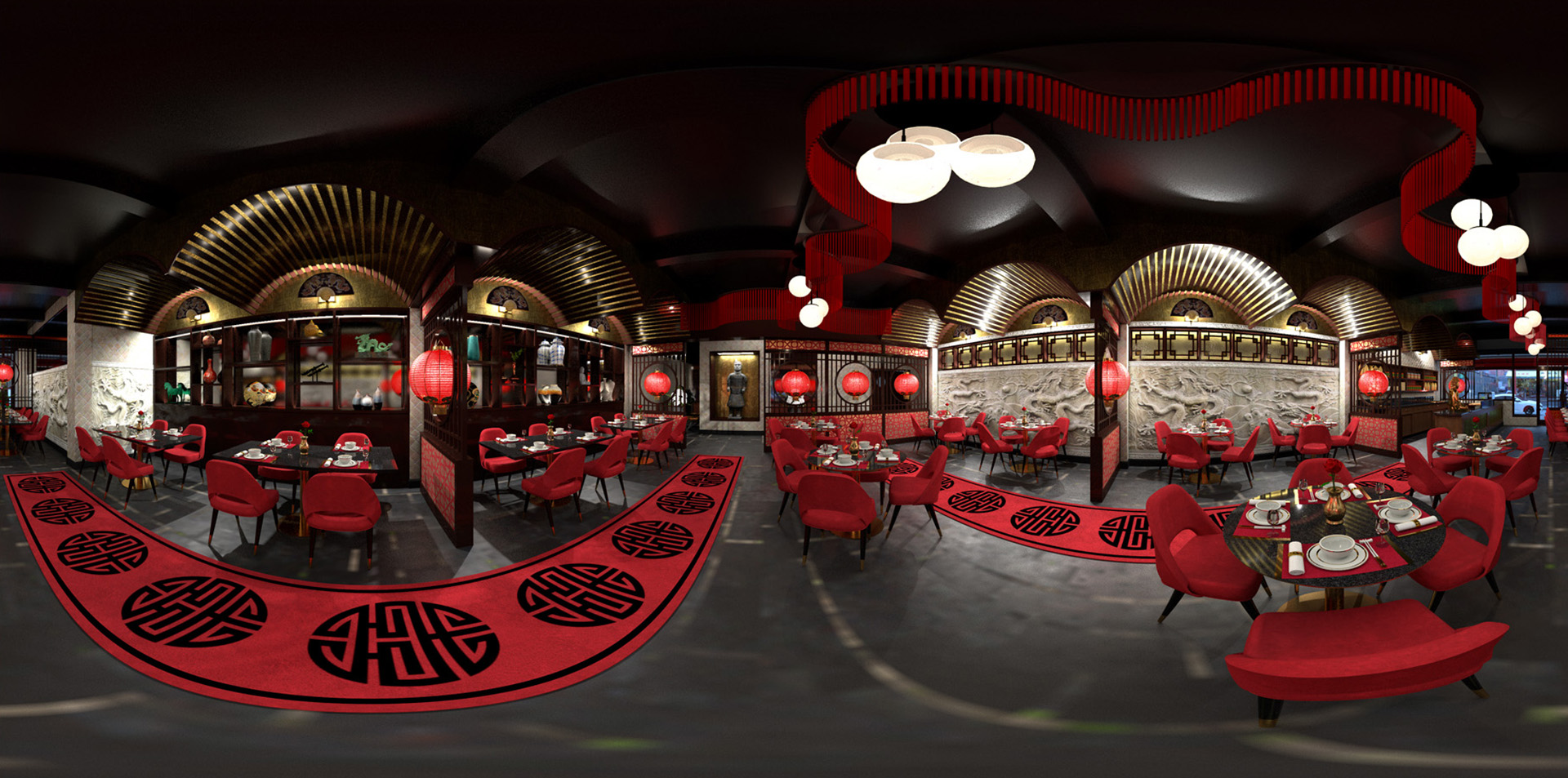 HARMONY DUMPLINGS - Corporate Expansion Concept Illustration