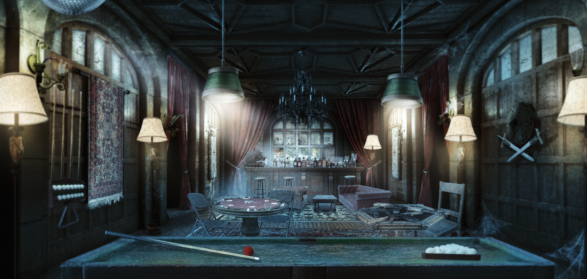 ANATOLY'S BAR - Concept Illustration