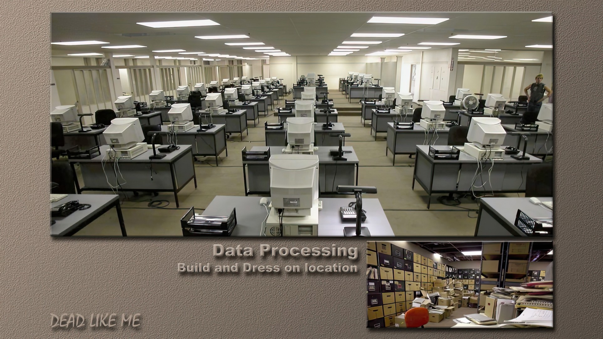 Set Photos from Data Processing Office