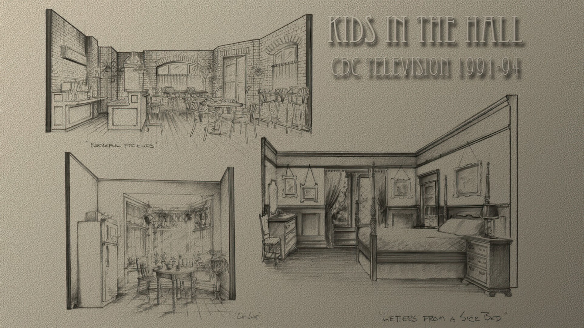 Concept Illustrations from THE KIDS IN THE HALL