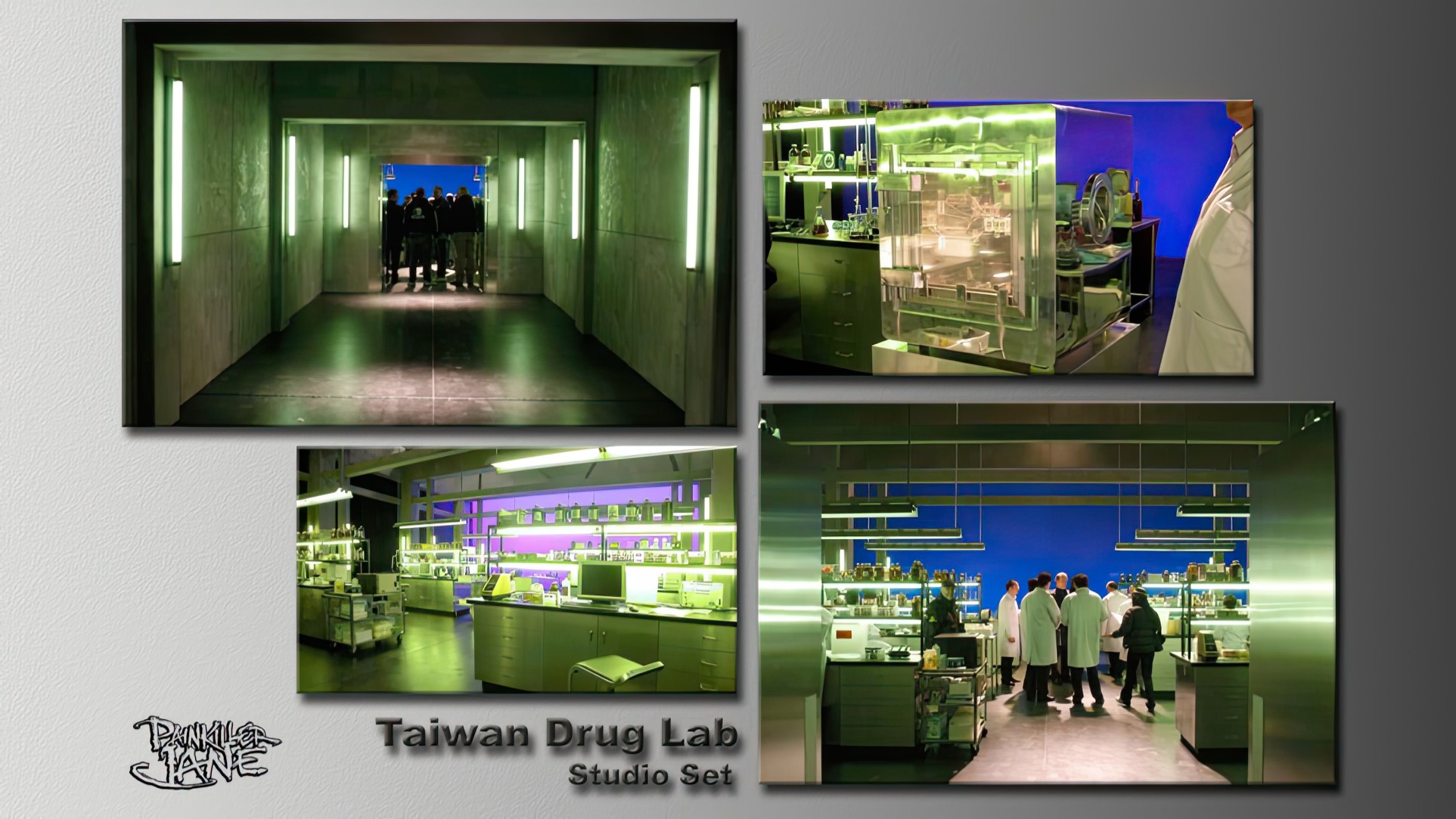 Set Photos from Taiwan Drug Lab
