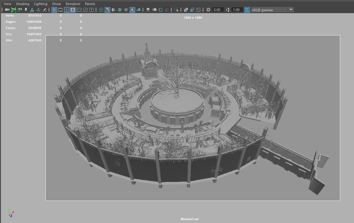 Screen Capture of White Model Overview