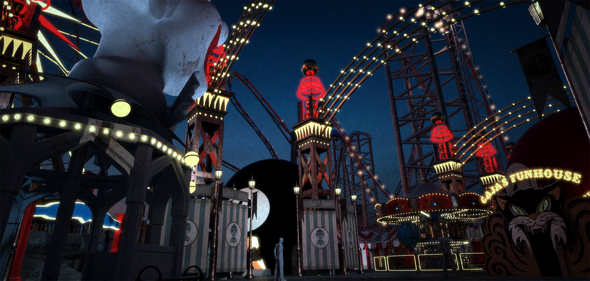 PLEASURE ISLAND - Concept Illustration