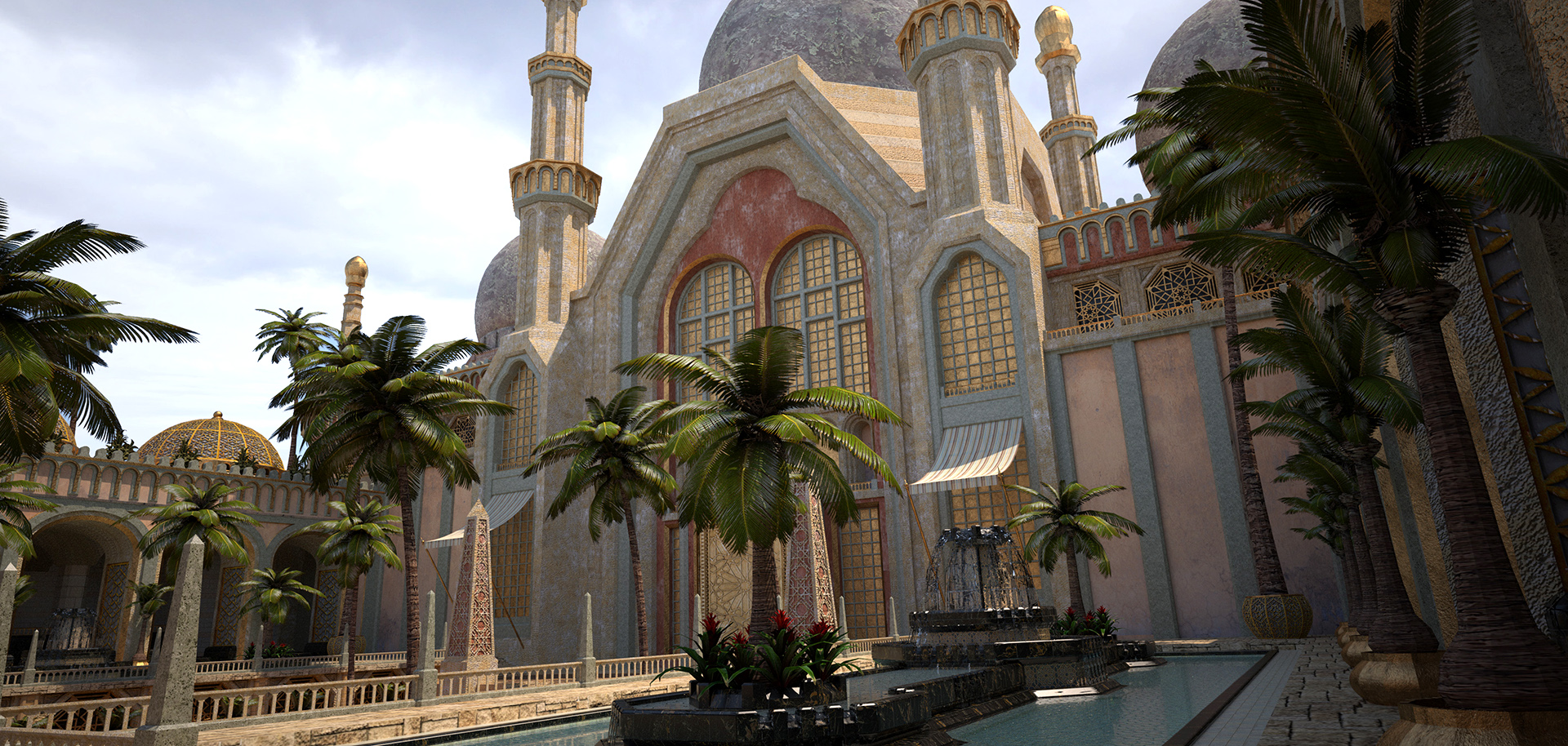 AURORA'S PALACE - Concept Illustration
