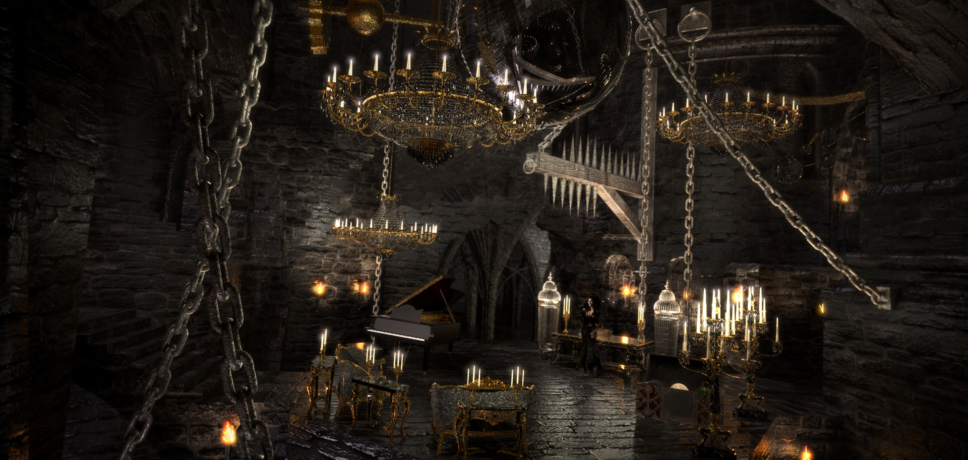 DARK FAIRY REALM - Concept Illustration