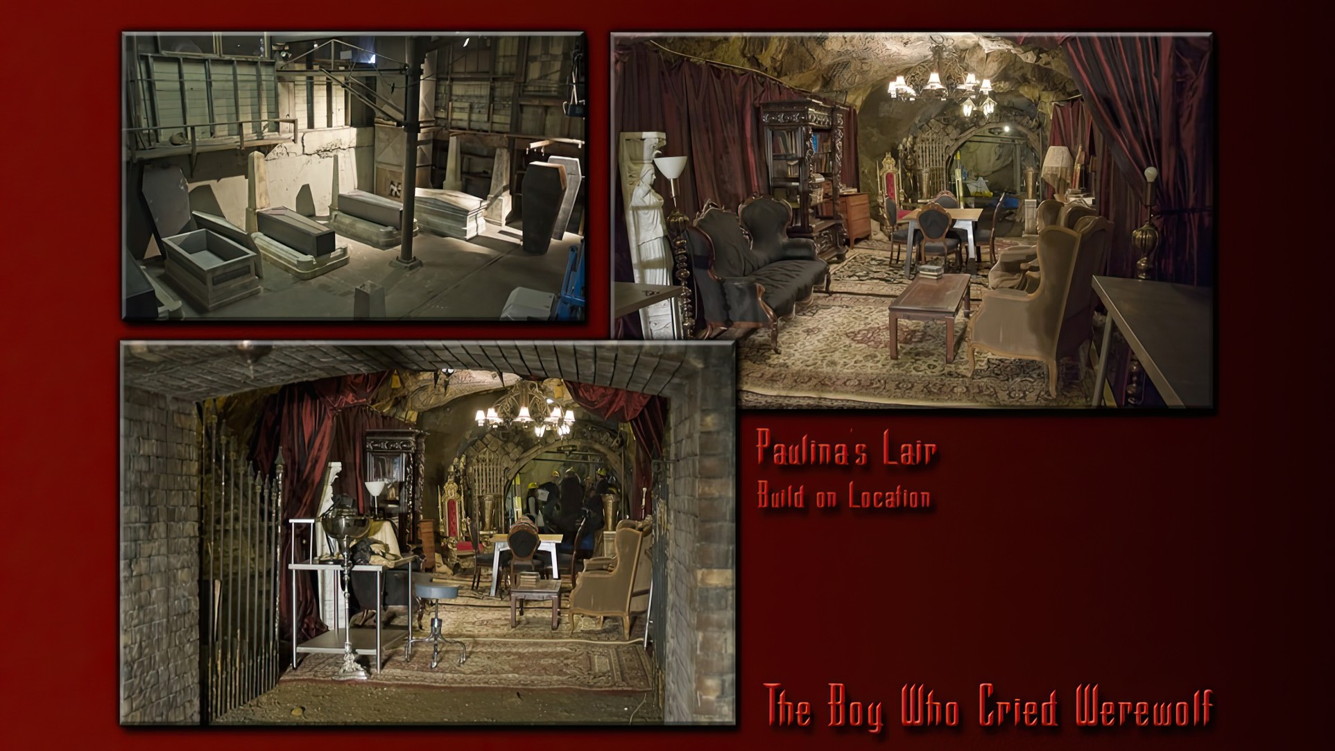 Set Photos of Paulina's Vampire Lair