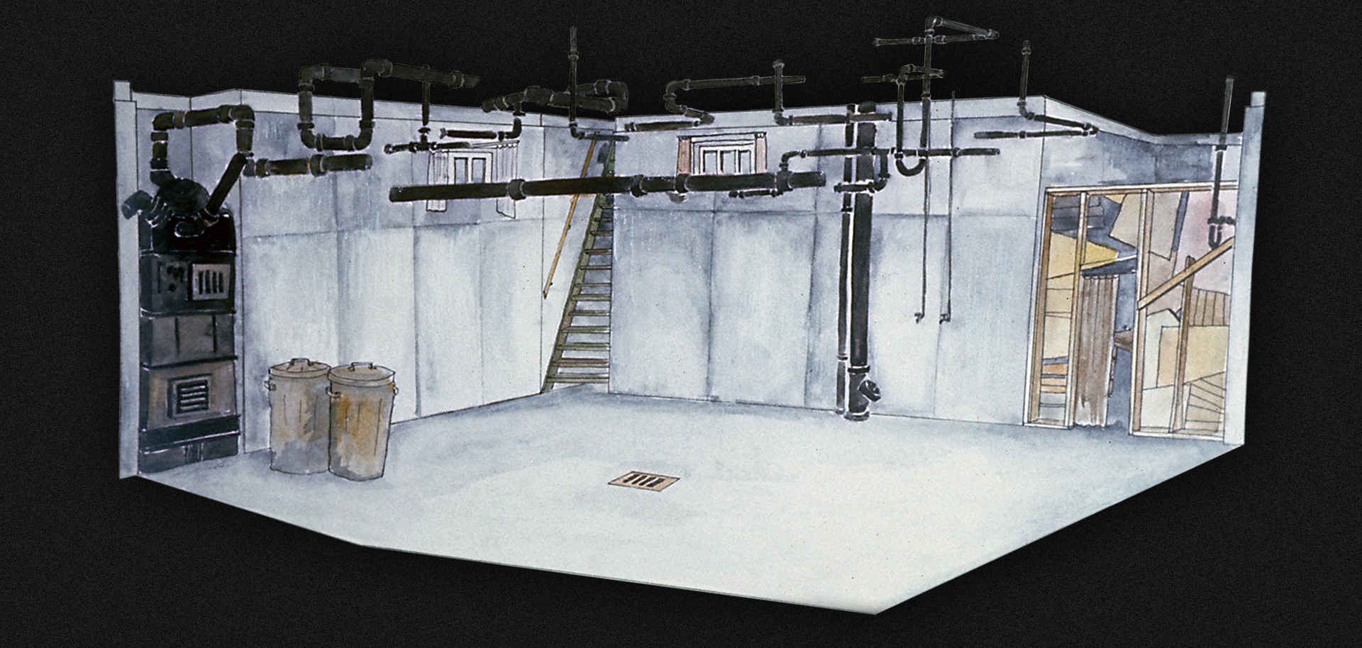 Set Design - ENDGAME - 1976